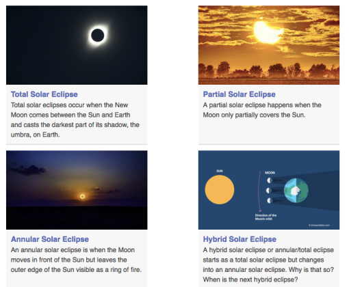 eclipse types